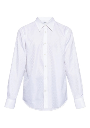 Alexander McQueen skull-print shirt - White