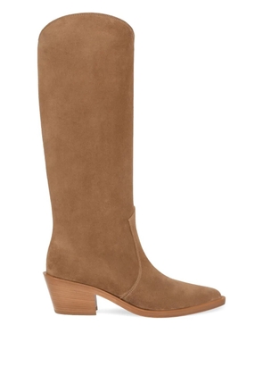 Gianvito Rossi 45mm Waylon boots - Brown