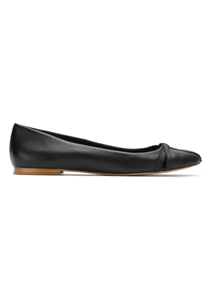 Sarah Chofakian leather ballerinas - Black
