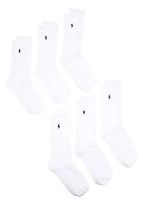 Polo Ralph Lauren 6-pack of socks - White