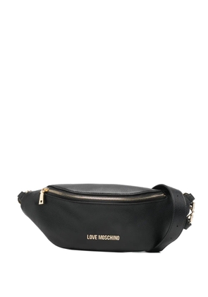 Love Moschino zipped belt bag - Black