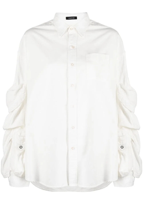 R13 cargo pockets shirt - White