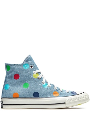 Converse x Golf Wang Chuck 70 Hi 'Denim Polka Dots' sneakers - Blue