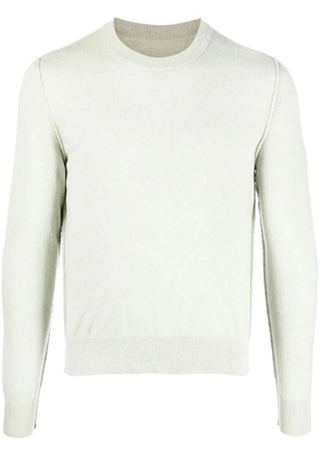 Maison Margiela crew-neck cashmere jumper - Green