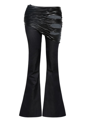 Di Petsa draped detailing jeans - Blue