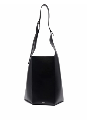 The Attico leather tote bag - Black