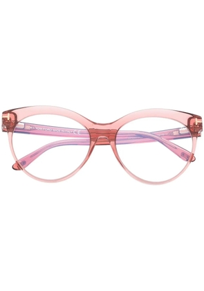 TOM FORD Eyewear cat-eye frame glasses - Pink