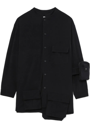 Yohji Yamamoto multi-pockets shirt - Black