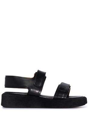 ATP Atelier Varese 20mm flatform sandals - Black