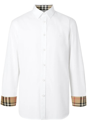 Burberry Monogram Motif slim-fit shirt - White