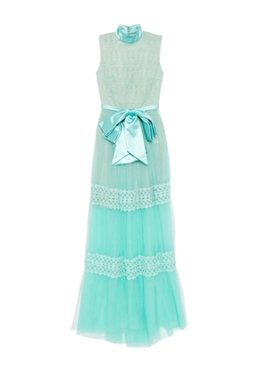 Saiid Kobeisy lace dress - Blue