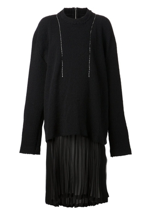 Comme Des Garçons sweater dress - Black