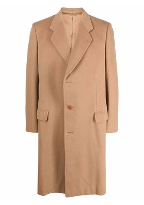 A.N.G.E.L.O. Vintage Cult 1990s buttoned knee-length coat - Brown