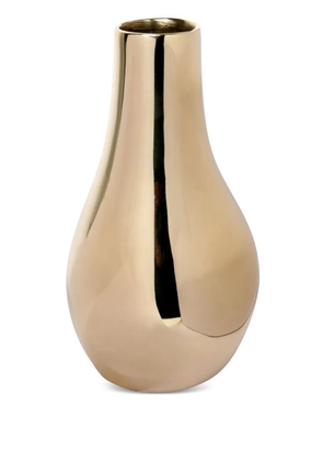 Dinosaur Designs medium brass vase - Gold