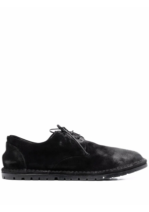 Marsèll Sancrispa suede derby shoes - Black