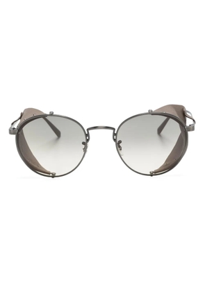 Oliver Peoples Cesarino-L shield-frame sunglasses - Brown
