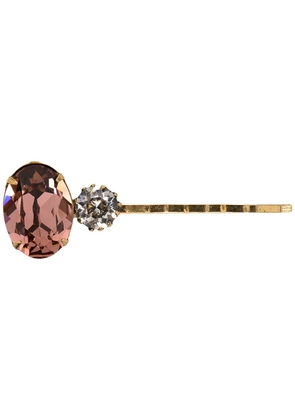 Jennifer Behr crystal-embellished hair pin - Gold