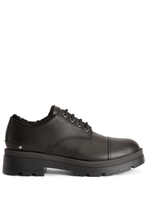 Giuseppe Zanotti Lapley leather lace-up shoes - Brown