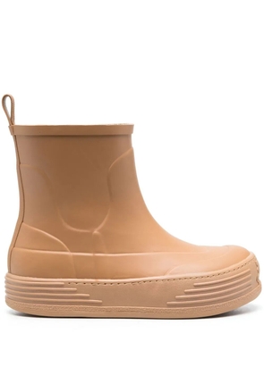 Palm Angels round-toe ankle boots - Neutrals