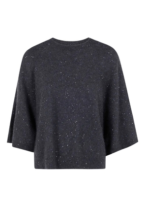 Fabiana Filippi sequin-embellishment blouse - Grey