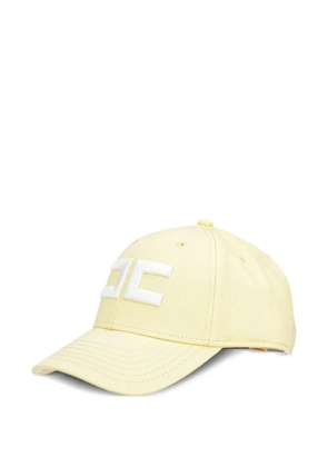 Elisabetta Franchi logo-embroidered baseball cap - Yellow