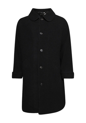 BODE button-fastening coat - Black