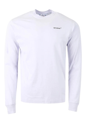 Off-White Caravaggio Arrow Long-Sleeves T-shirt - Purple