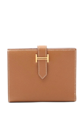 Hermès Pre-Owned Bearn wallet - Brown