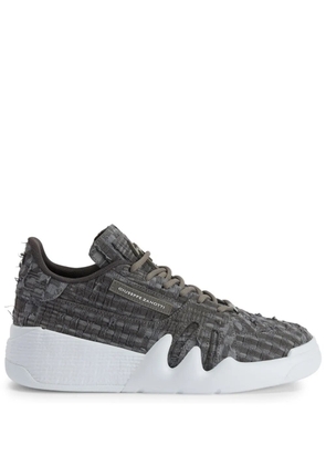 Giuseppe Zanotti Talon lace-up low-top sneakers - Grey