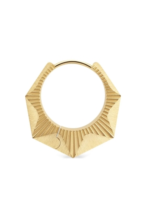 Marie Lichtenberg 18K gold geometric hoop earring