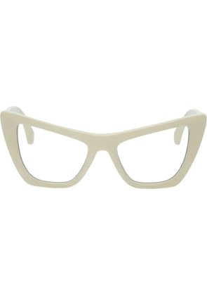 Off-White Eyewear cat-eye frame sunglasses - Blue
