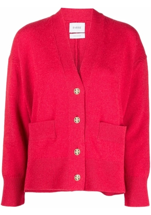 Barrie v-neck cashmere cardigan - Red