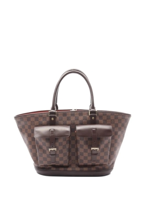 Louis Vuitton Pre-Owned 2004 Manosque GM Damier Ebene handbag - Brown