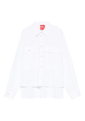 Merci double-pocket shirt - White
