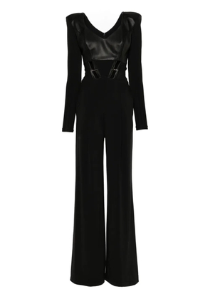 MITILIANE COUTURE piercing-detailing panelled jumpsuit - Black