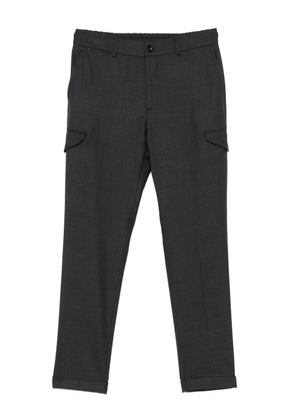 Berwich elasticated-waistband trousers - Grey