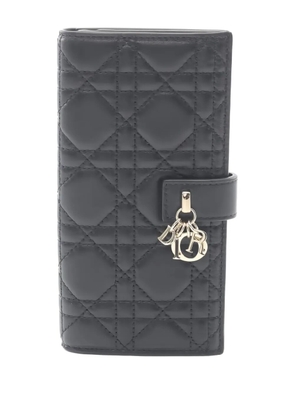 Christian Dior Pre-Owned 2020s Canage bi-fold long wallet - Black
