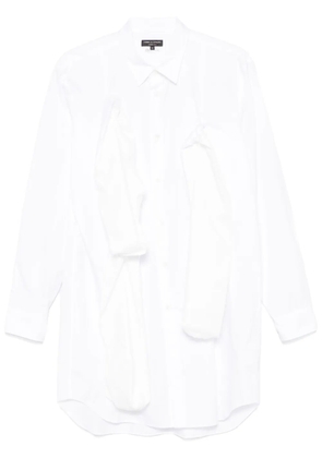 Comme Des Garçons poplin shirt - White