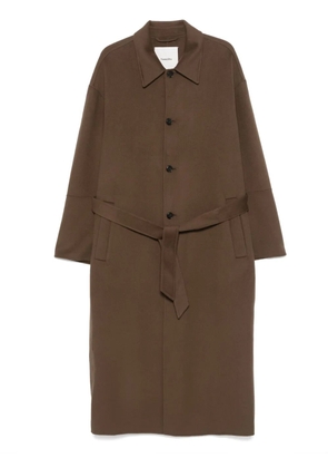 Nanushka Lucian coat - Brown