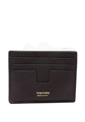 TOM FORD leather card holder - Brown