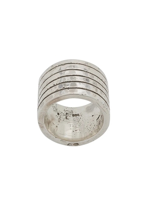 Parts of Four Plane Ring - Silver