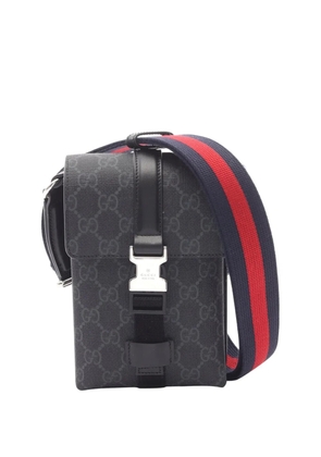 Gucci Pre-Owned 2016-2025 Super Mini GG Supreme Messenger Bag crossbody bag - Grey