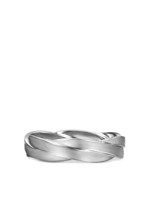 David Yurman sterling silver DY Helios band ring (6mm)