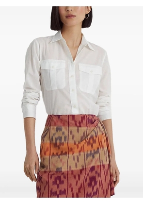 Lauren Ralph Lauren Kosulja pocket flap shirt - White