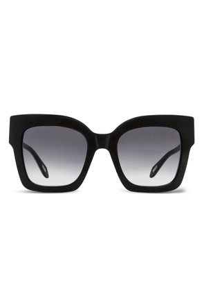 Just Cavalli logo-plaque sunglasses - Black