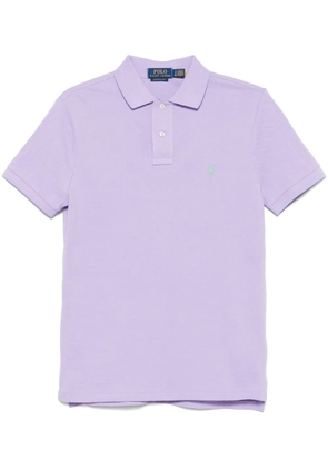 Polo Ralph Lauren Polo Pony-embroidered polo shirt - Purple