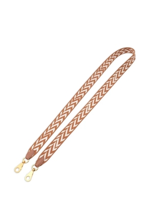 Hermès Pre-Owned 2023 sangle zigzag shoulder strap - Brown