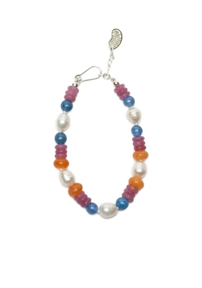 Gohar World pearl-embellished bracelet - Silver