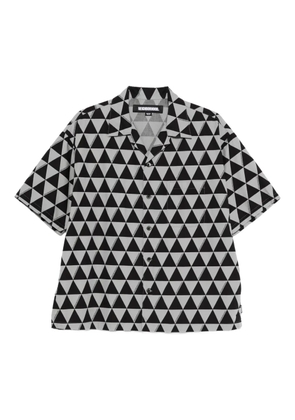 Neighborhood triangle-print shirt - Grey