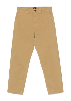 BOSS straight-leg chino trousers - Neutrals